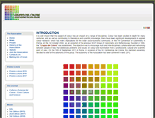 Tablet Screenshot of gruppodelcolore.it